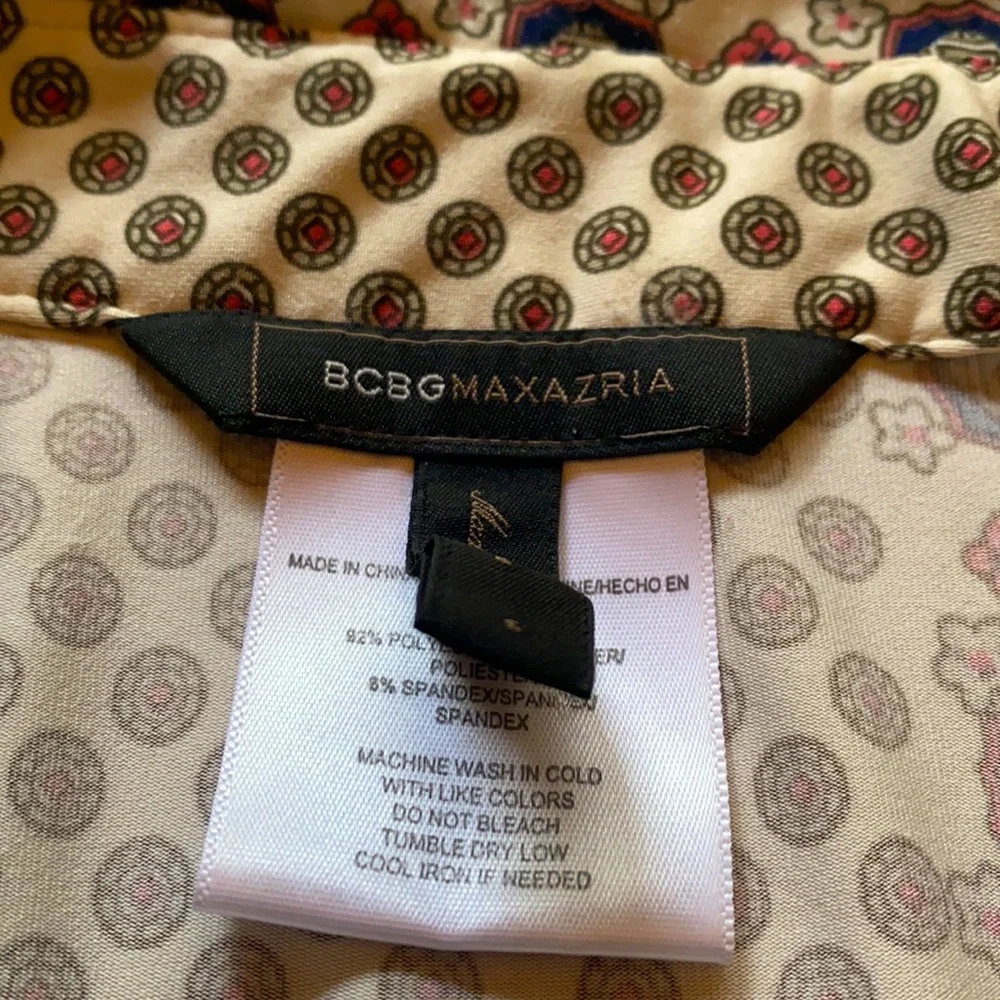 BCBGMaxAzria button down blouse - Picture 4 of 4
